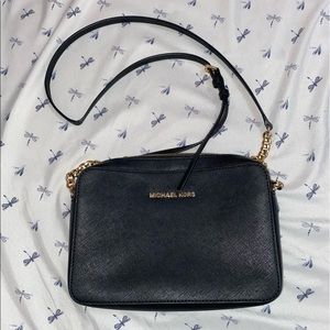 Black Michael Kors cross body bag